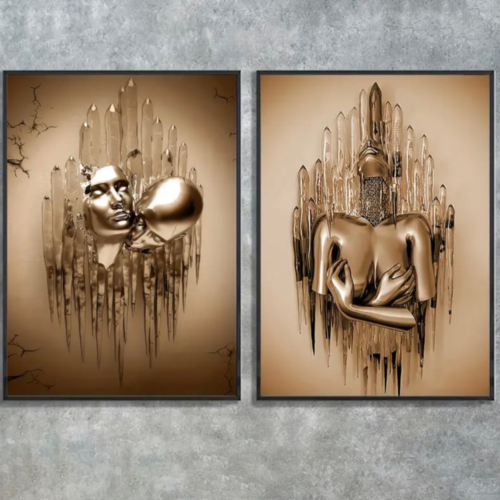 3D Frameless Art Print